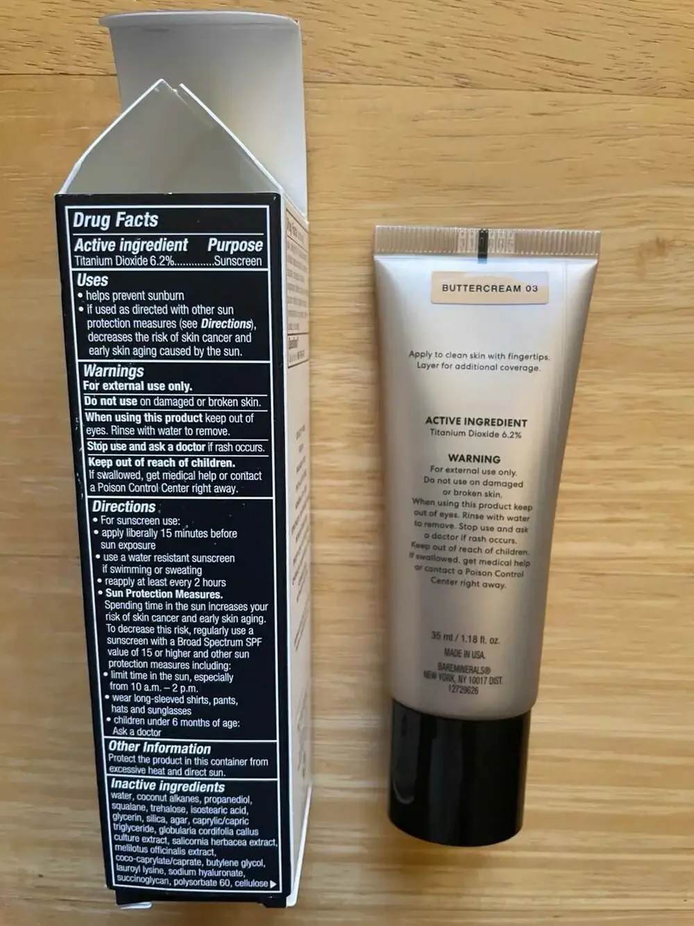 bareMinerals Complexion Rescue Tinted Moisturizer SPF 30 - Buttercream 03